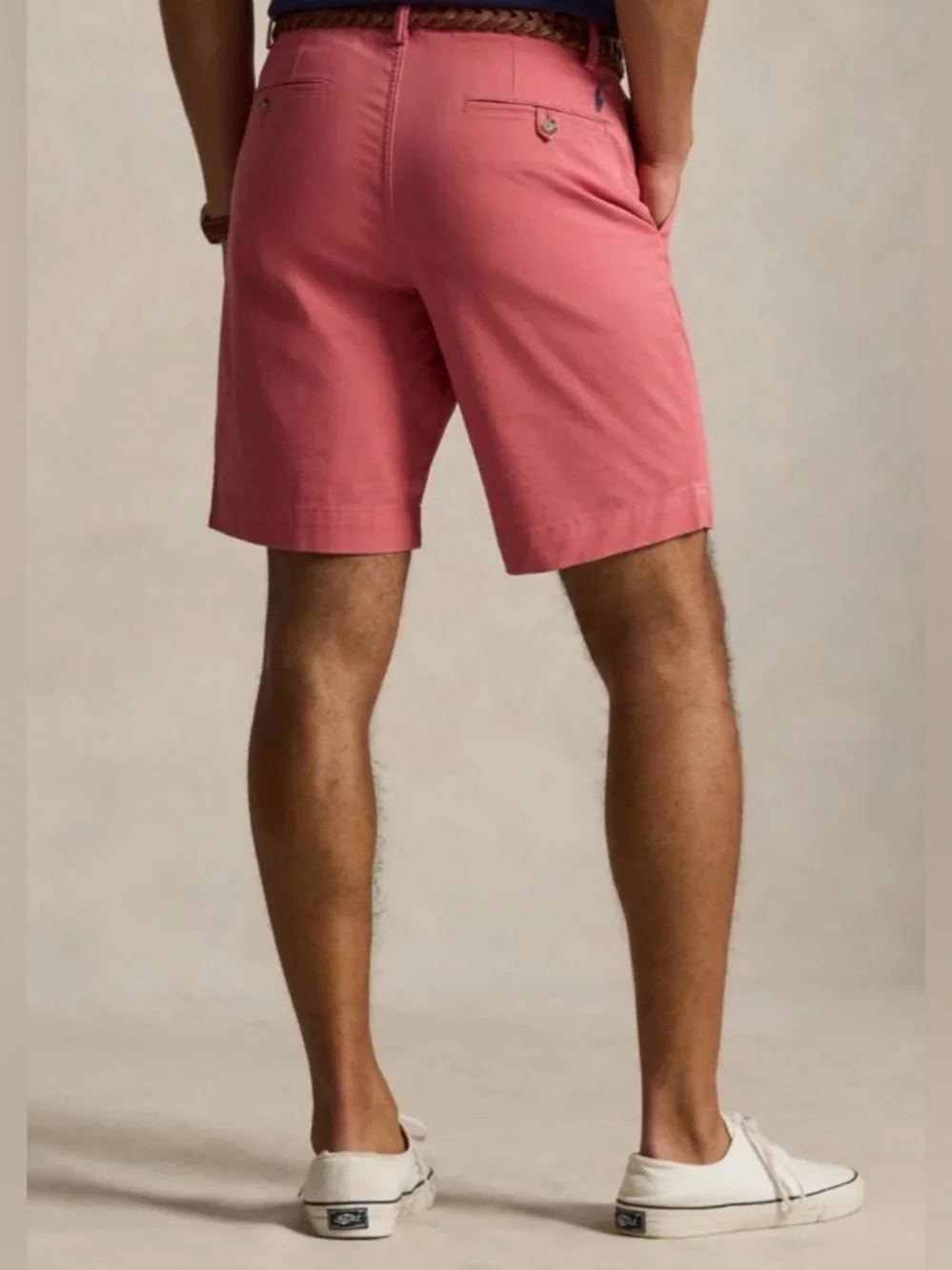 Polo Ralph Lauren Stretch Classic Fit Chino Shorts Red 30W 9”